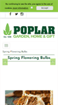 Mobile Screenshot of poplarnurseries.co.uk